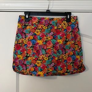 Floral Print Skirt
